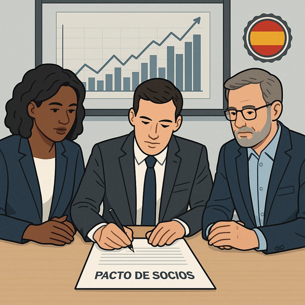 Pacto de socios para pymes en España (2026): cláusulas esenciales, errores que evitan salidas dolorosas y modelo práctico