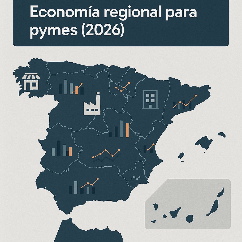 Economía regional en España (2026): guía práctica para pymes — interpretar indicadores locales y adaptar tu negocio