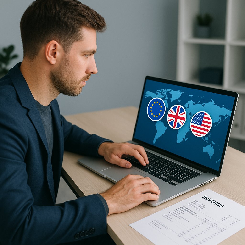 Cómo exportar servicios digitales desde España en 2026: guía práctica de facturación, IVA y pricing para autónomos y microempresas