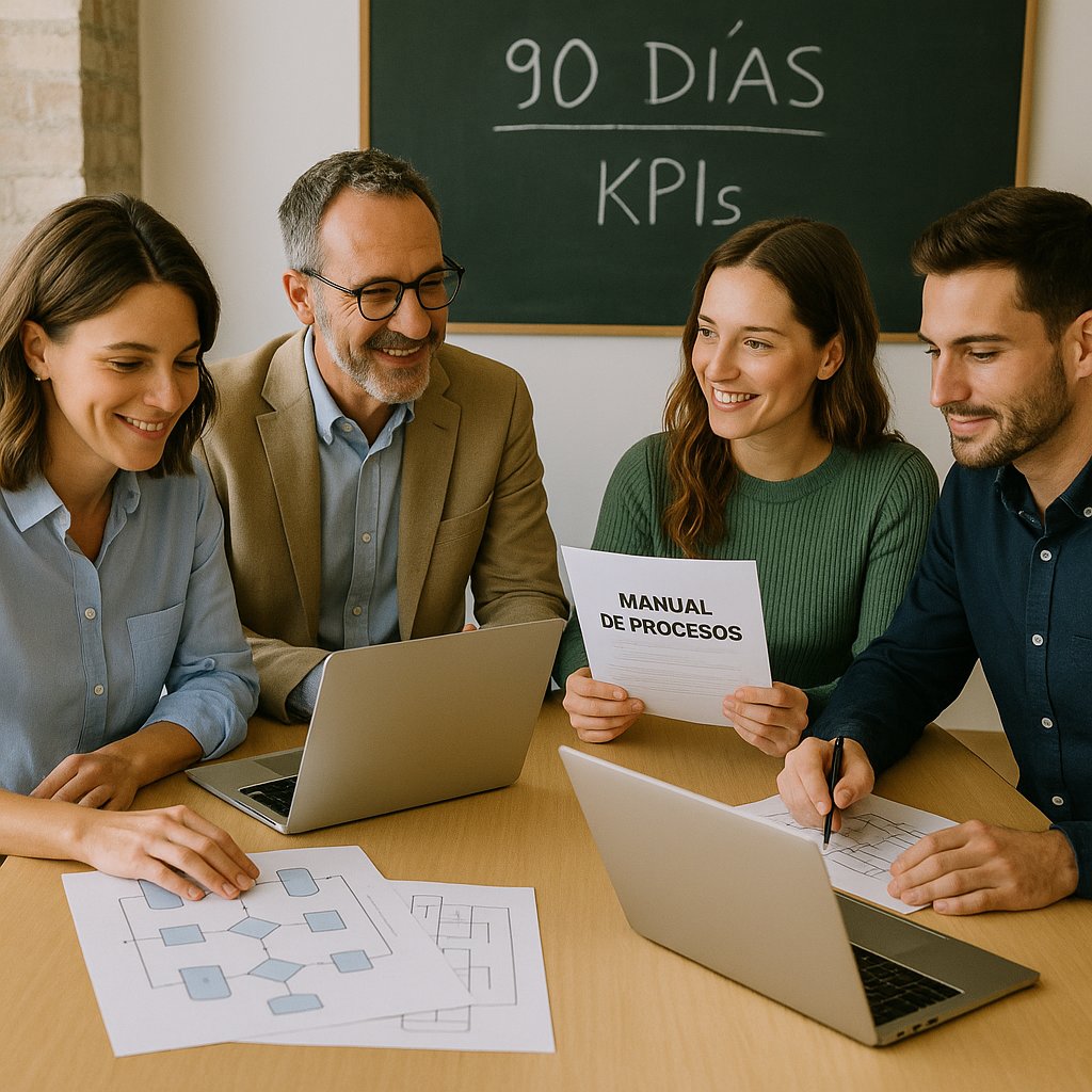 Sistema de gestión empresarial para pymes (2026): guía práctica en 8 pasos con plantillas y checklist