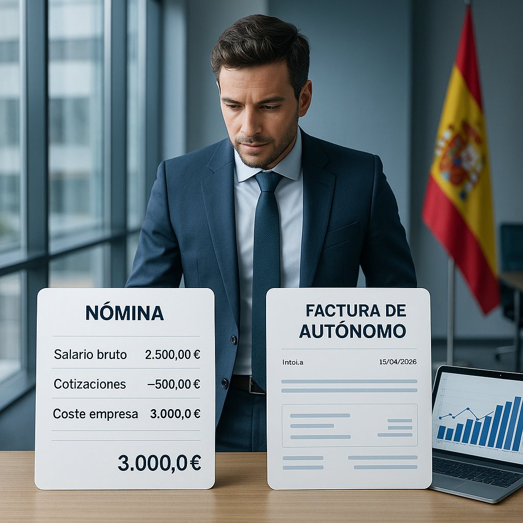 Contratar o subcontratar al primer trabajador en España (2026): guía práctica para emprendedores con costes reales y decisiones operativas