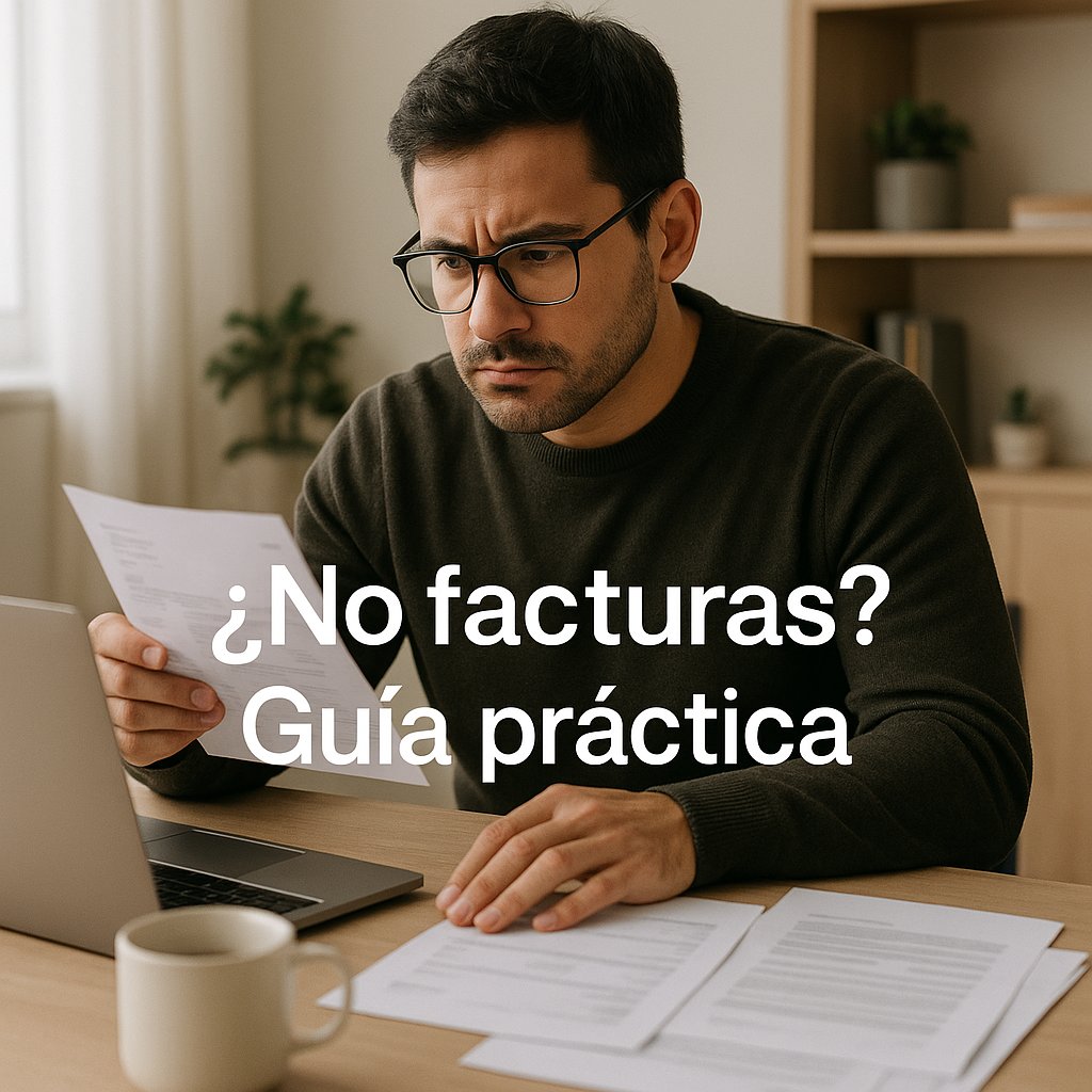 Soy autónomo y no facturo: guía práctica 2026 para gestionar la baja, evitar sanciones y proteger tus prestaciones